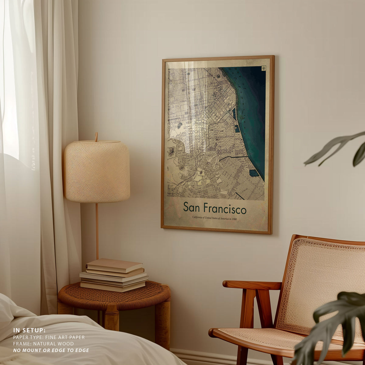San Francisco Retro Map