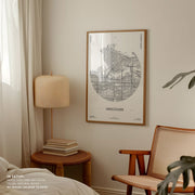 Travel Poster Urban Street Plan City Map of Vancouver – image 8