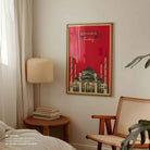 Turkey Vintage Travel Poster Print