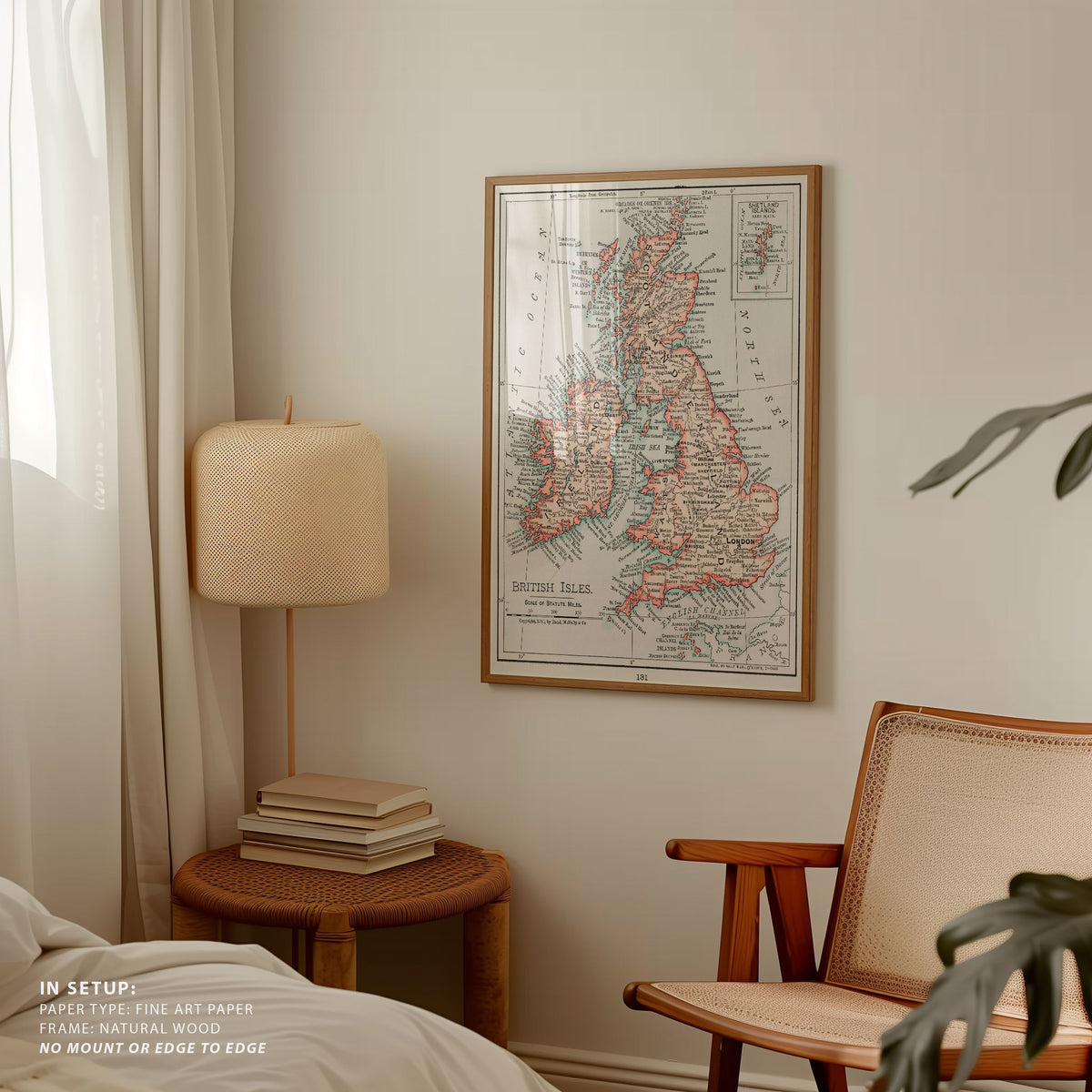 Vintage Universal Atlas British Isles
