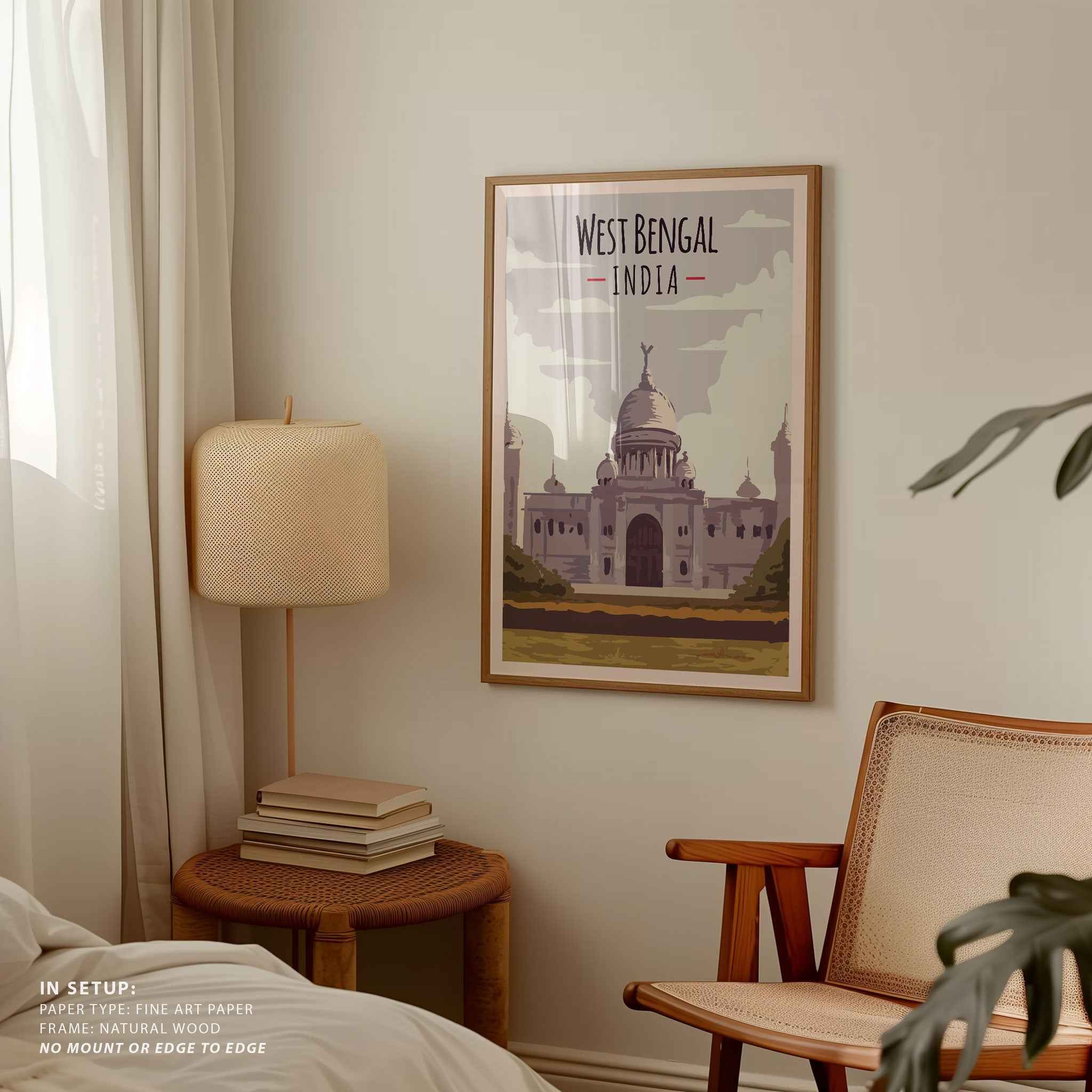 West Bengal Travel Poster Print