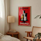 England Travel Poster Print