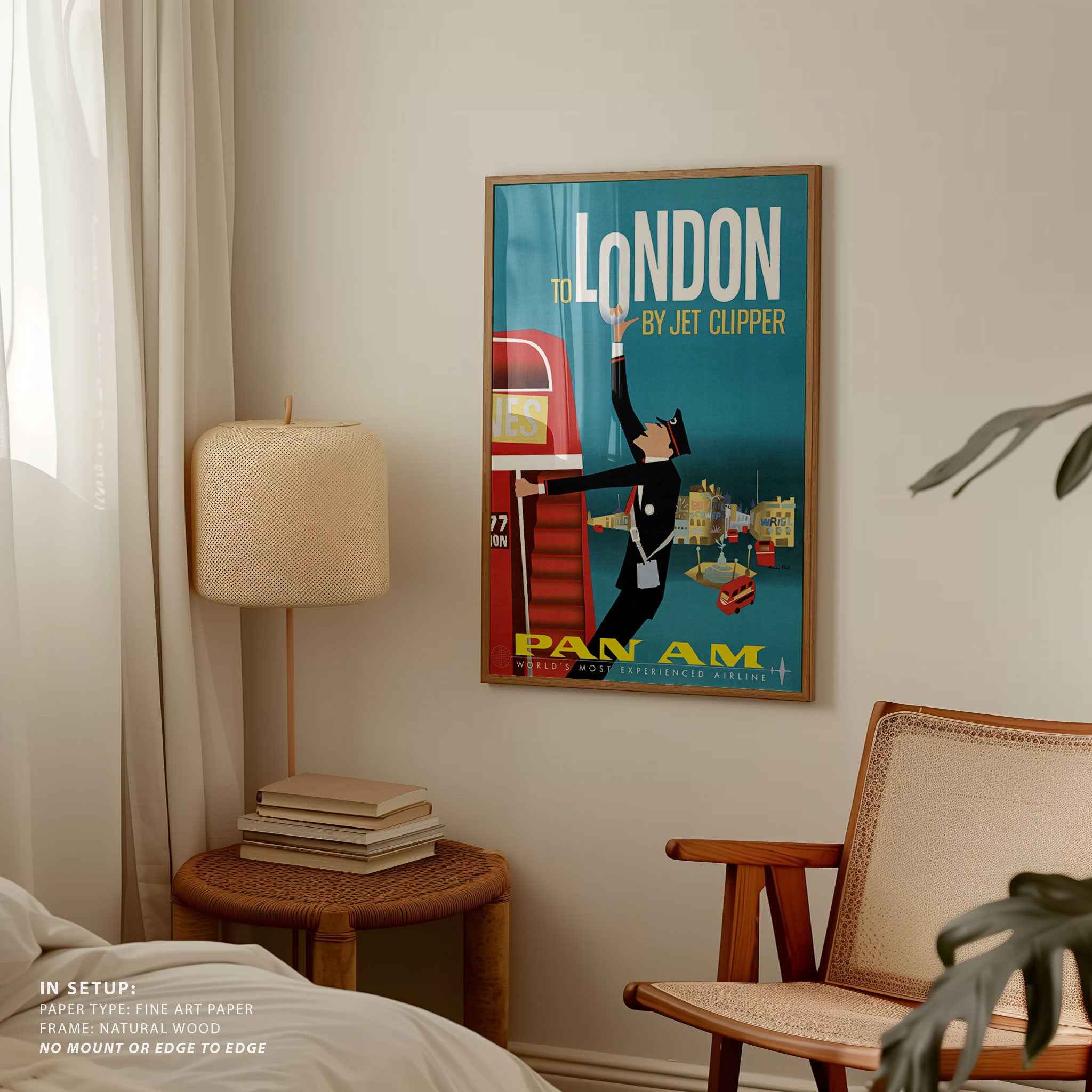 London Travel Poster Print