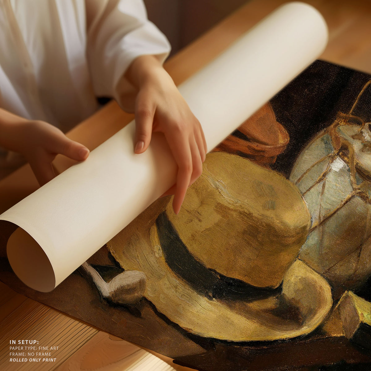 Still Life with Yellow Straw Hat