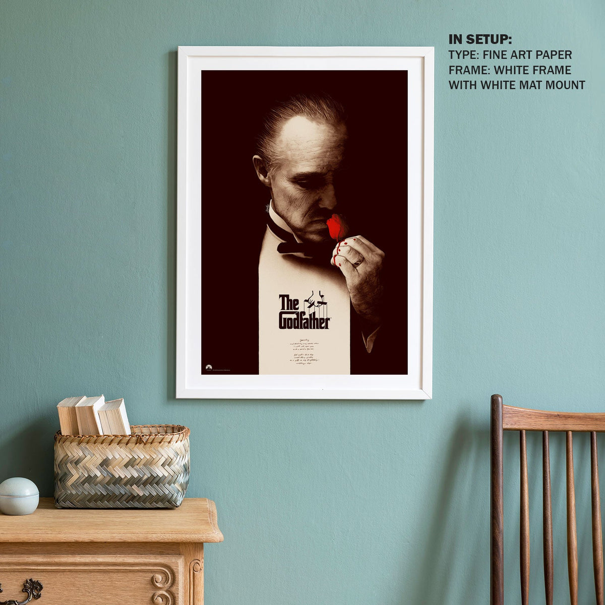 The Godfather I Movie Poster Art