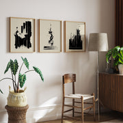 Banksy Set of 3 Minimalist Neutral – image 6