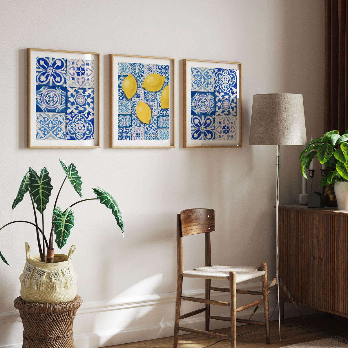 Blue Moroccan Style