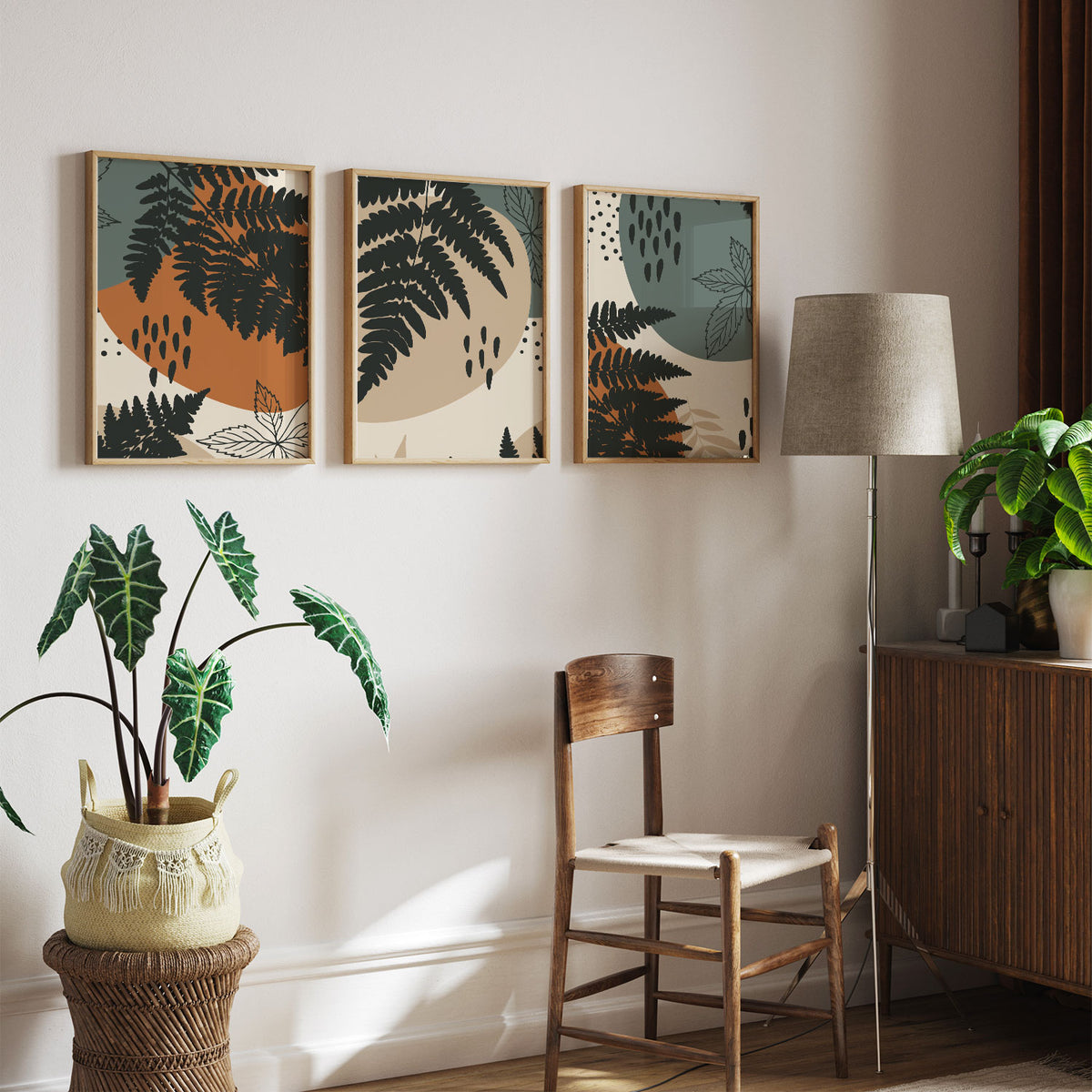 Botanical Wall Art Abstract Plant