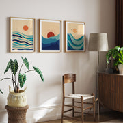 Sunset Minimalist Waves & Tides – image 6