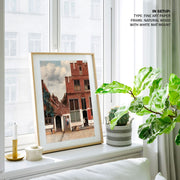 The little street, Johannes Vermeer Painting – image 5