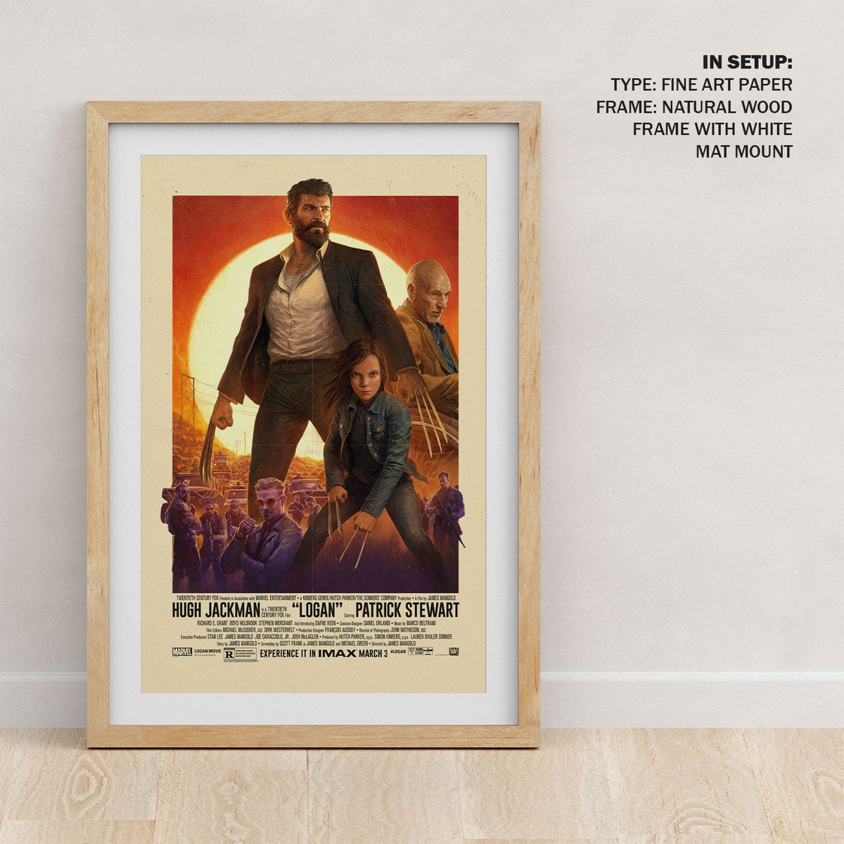 Logan Movie Poster Art