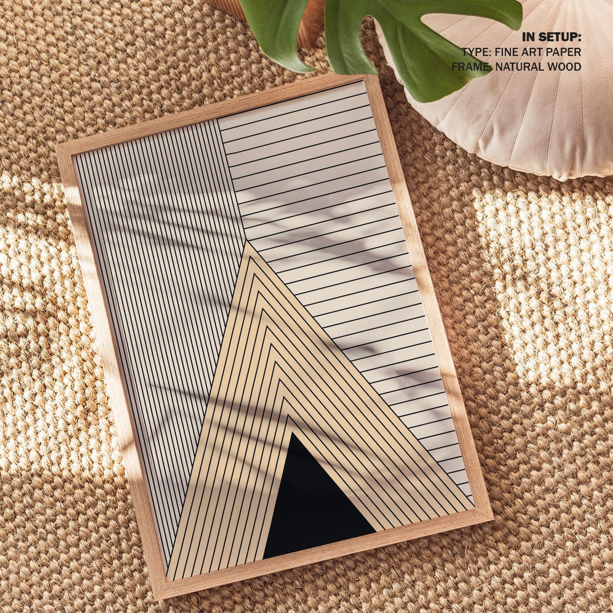 Minimalist Reflex 02, Geometric Art Paintings