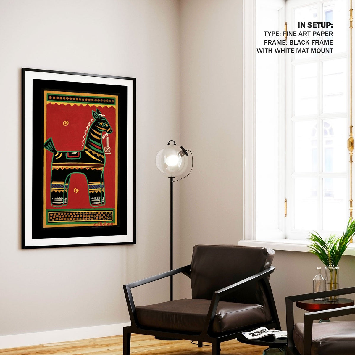 Dark Horse, Jamini Roy Paintings