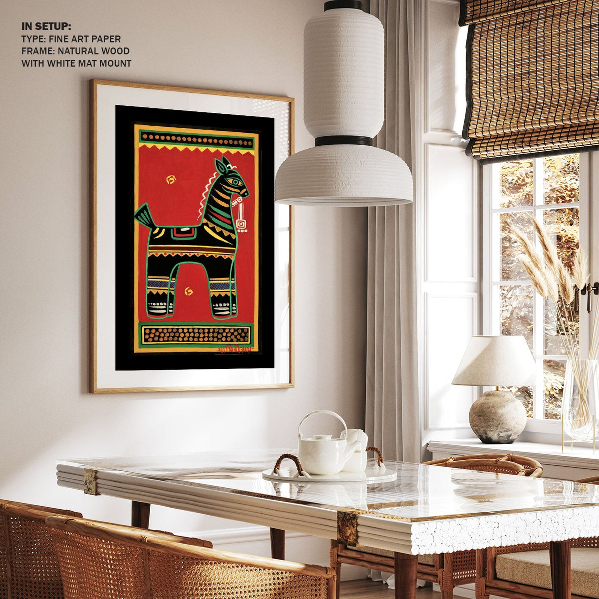 Dark Horse, Jamini Roy Paintings