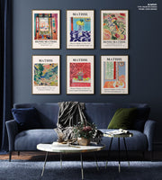 Henri Matisse Art Set of 6, Matisse Exhibition Poster, Matisse Poster, Matisse Gallery Wall Art – image 5