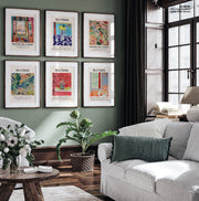 Henri Matisse Art Set of 6, Matisse Exhibition Poster, Matisse Poster, Matisse Gallery Wall Art – image 3