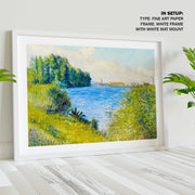 The Seine at Argenteuil by Gustave Caillebotte Famous Painting – image 5