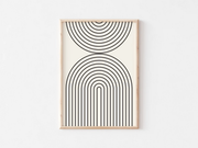 Gallery Wall Set, Modern Abstract Art Set Of 6, Minimal Gallery Wall Set, Modern gallery wall, – image 4