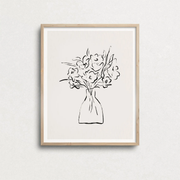 Abstract Gallery Wall Set of 10, Beige Minimalist Art Set, Boho Wall Art, Modern Art – image 6