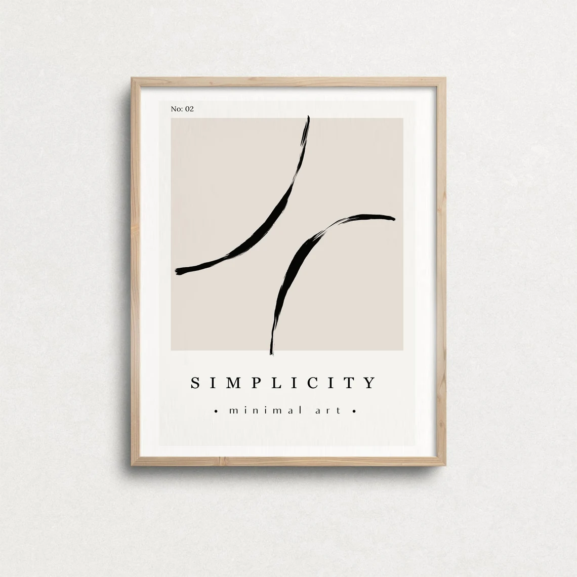 Abstract Gallery Wall Set of 10, Beige Minimalist Art Set, Boho Wall Art, Modern Art