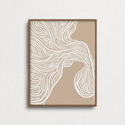 Abstract Gallery Wall Minimal Art Set of 6, Contemporary Wall Art, Minimal Wall Set – image 7