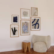 Abstract Gallery Wall Minimal Art Set of 6, Contemporary Wall Art, Minimal Wall Set – image 1